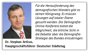 Dr. Stephan Articus, Hauptgeschäftsführer Deutscher Städtetag